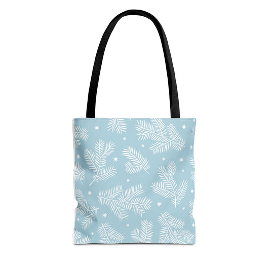 Winter Leaf Tote Bag