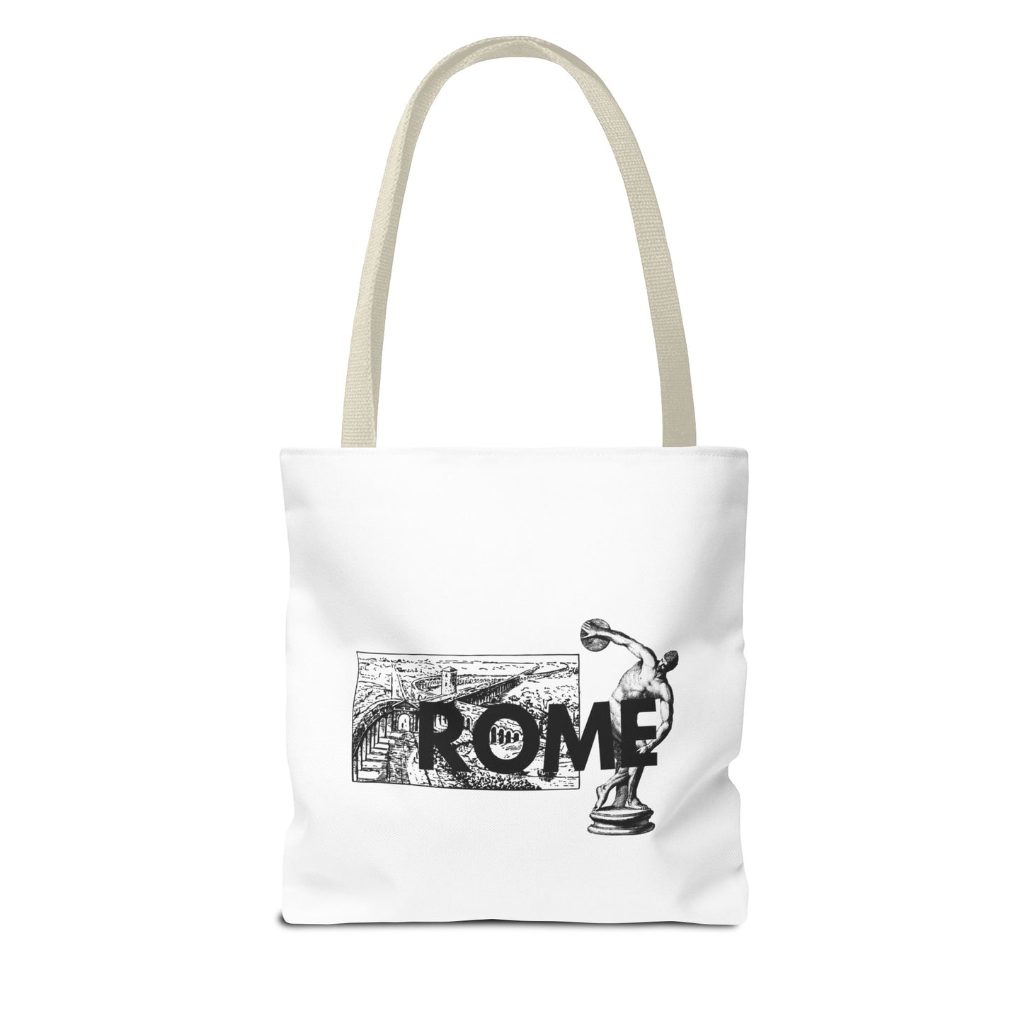 Monochrome Rome Tote Bag