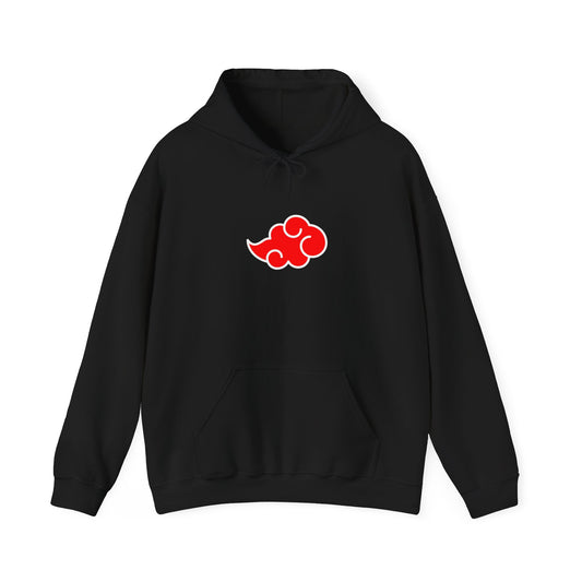 Akatsuki Hooded Sweatshirt - Naruto Lovers Black and Red Design