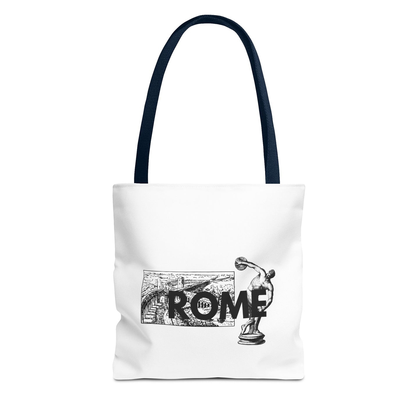 Monochrome Rome Tote Bag