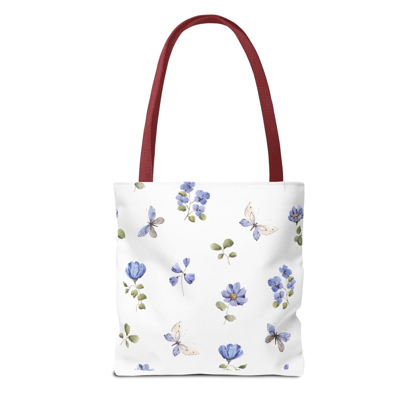 Butterfly and Floral Tote Bag - Eco-Friendly