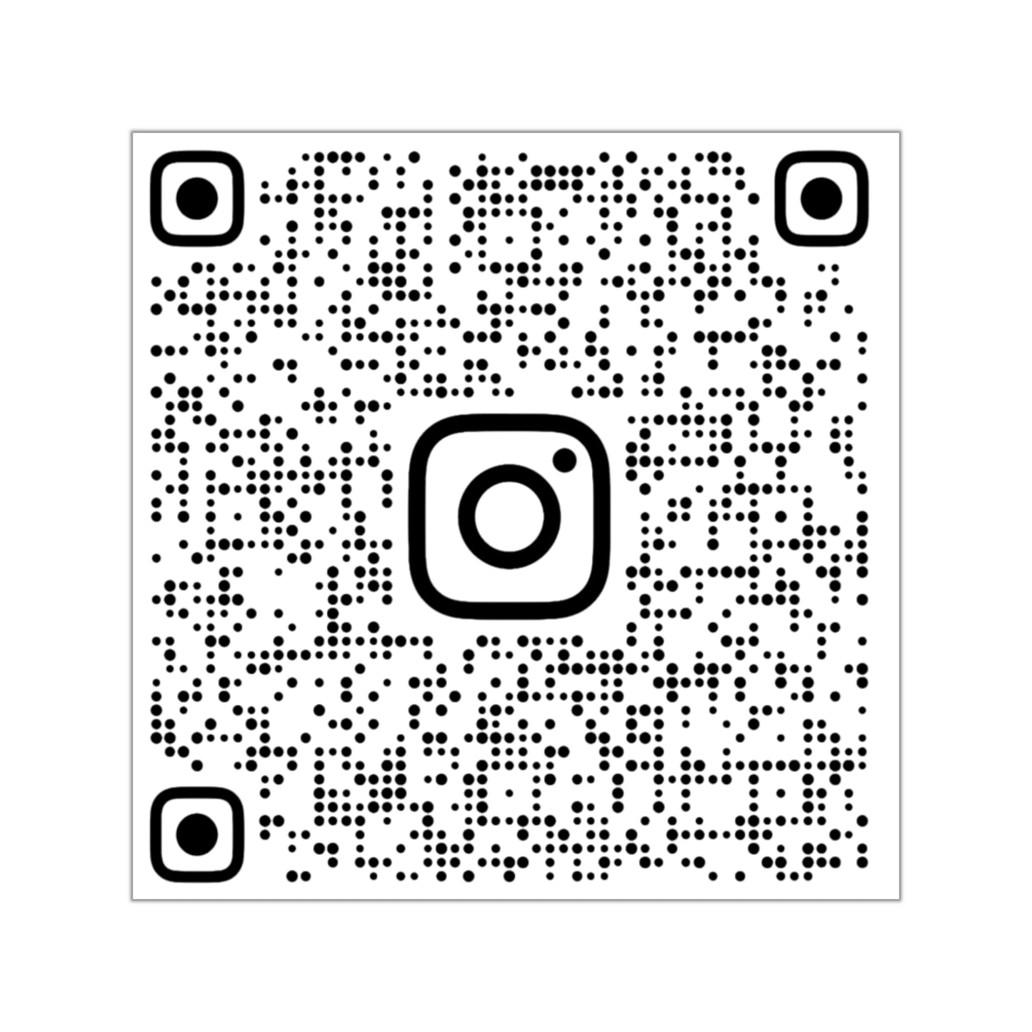 Vinyl Stickers - Code Qr, Let's Connect