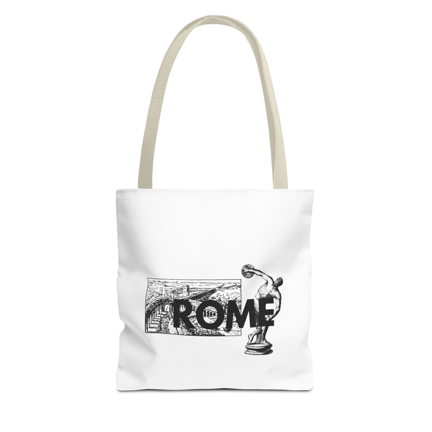 Monochrome Rome Tote Bag