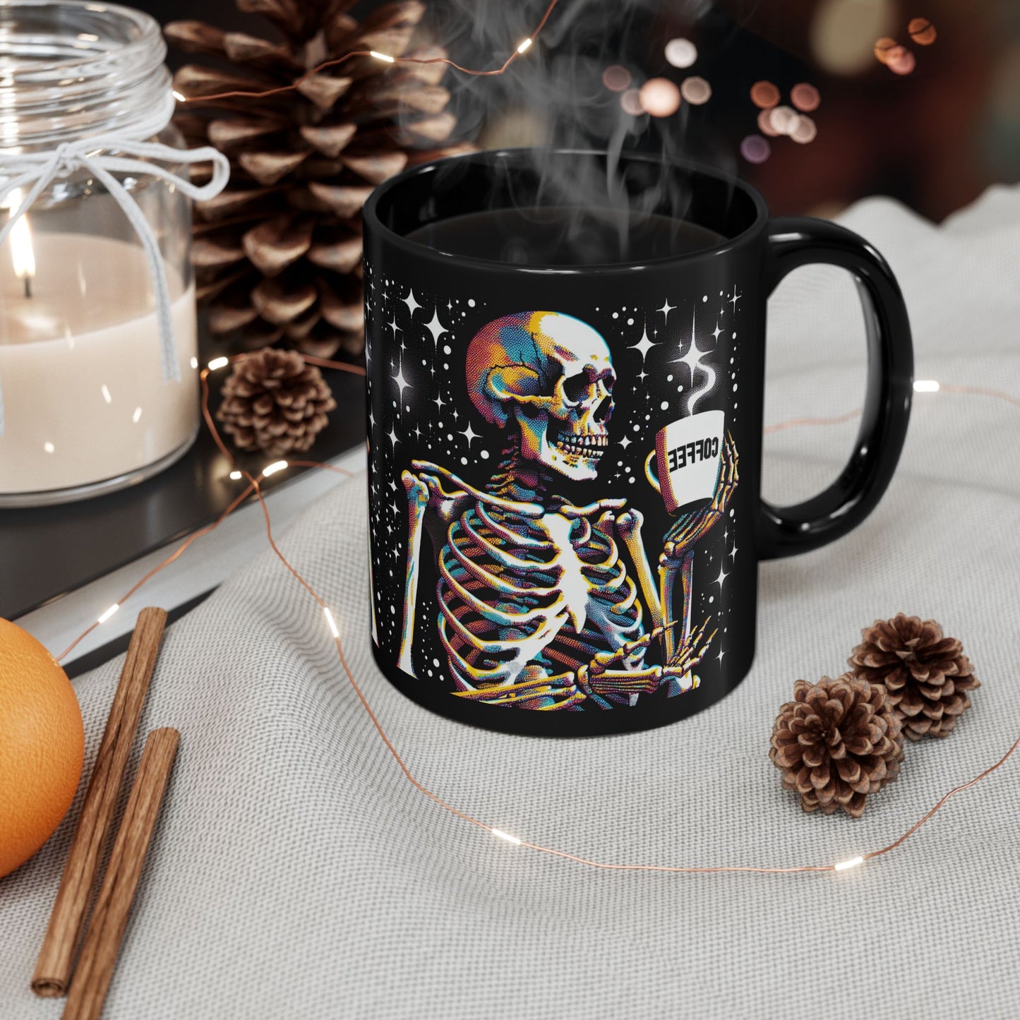 Space Skeleton Mug