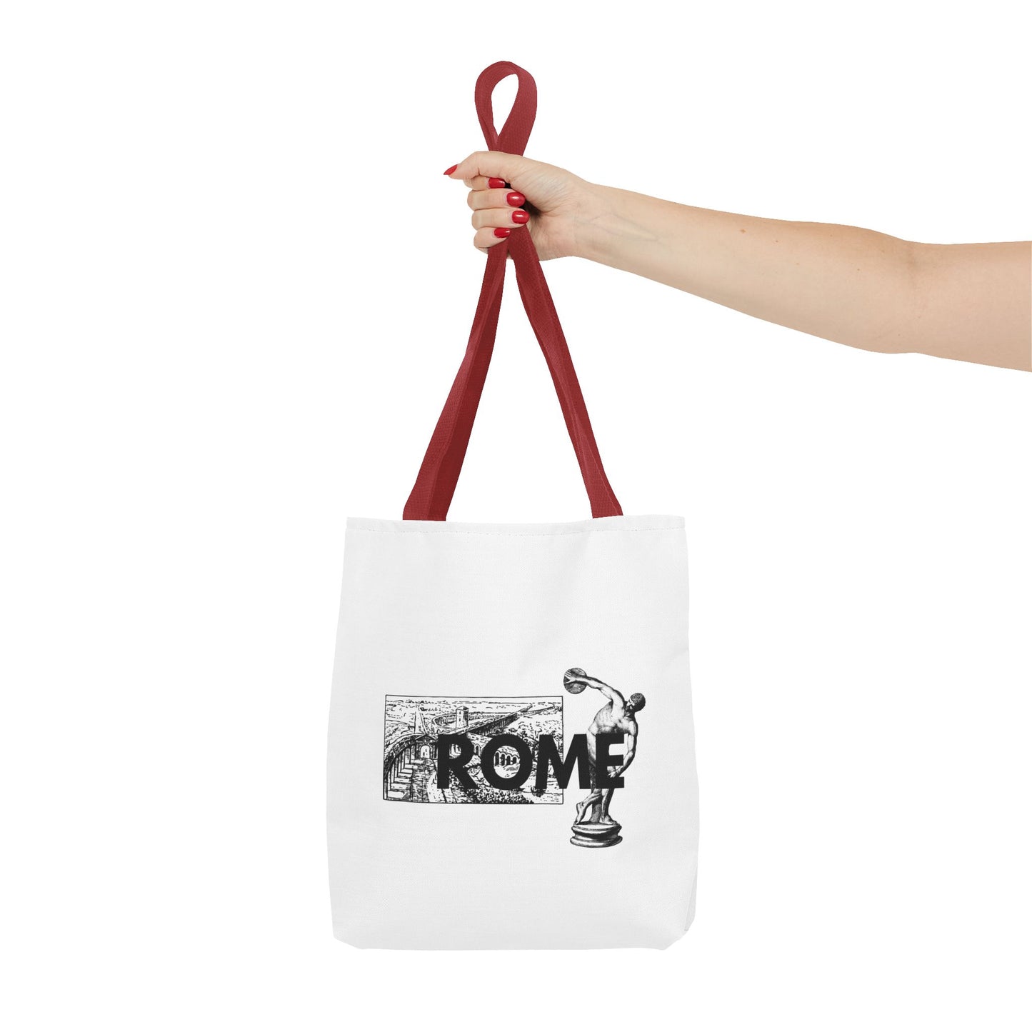 Monochrome Rome Tote Bag