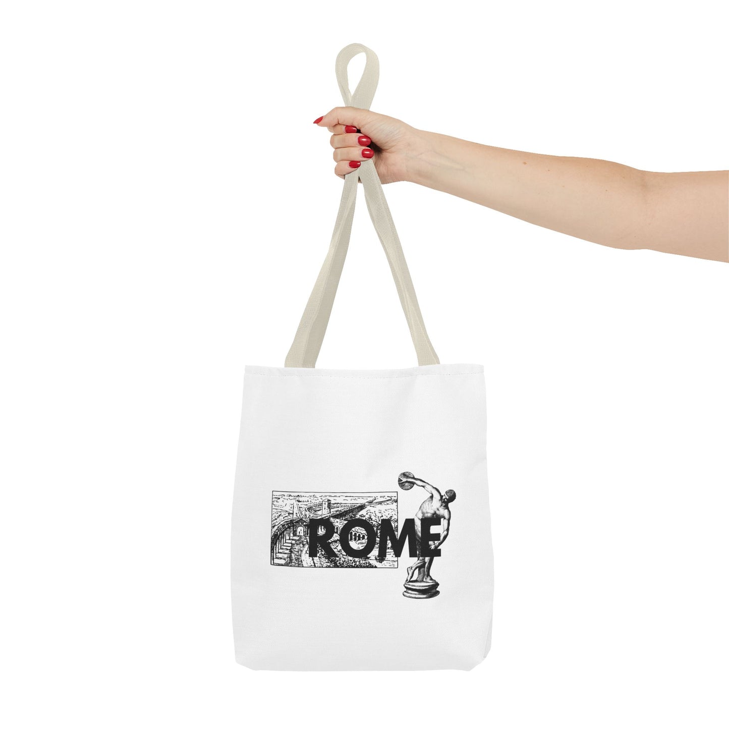 Monochrome Rome Tote Bag