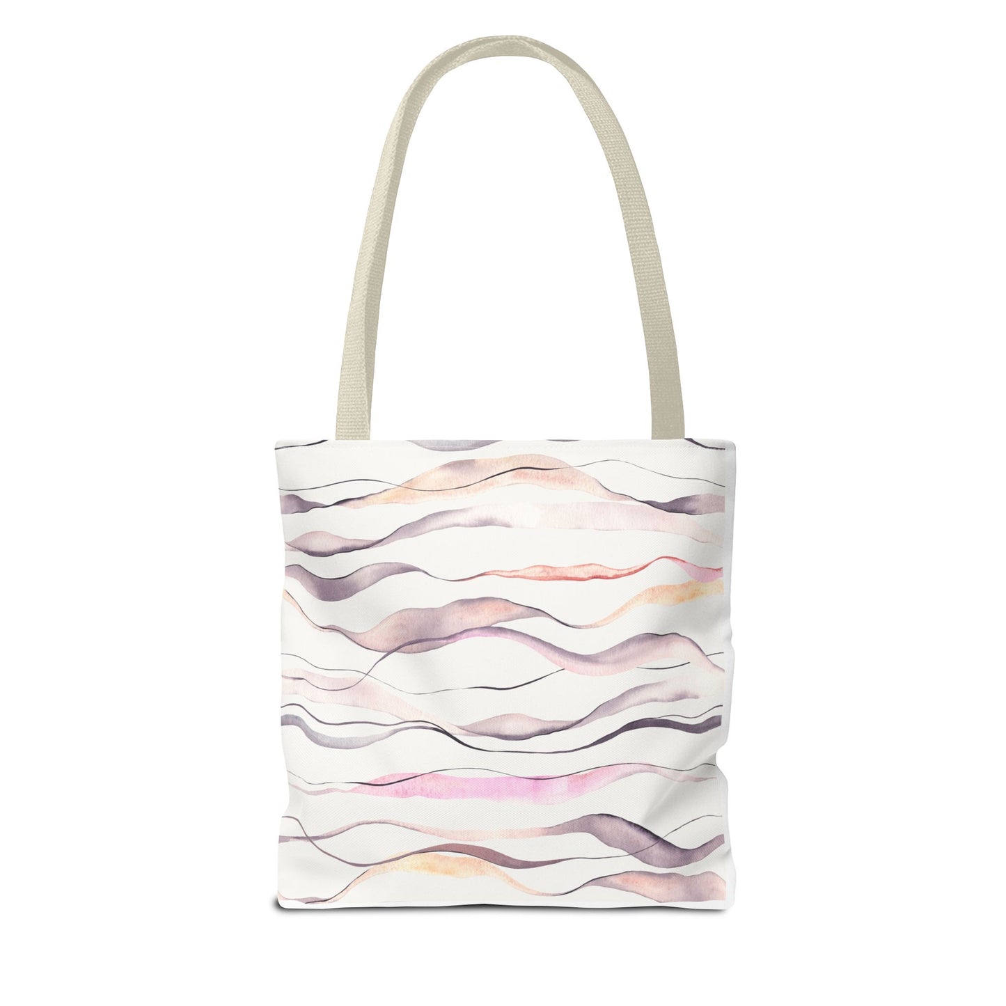 Elegant Abstract Wave Tote Bag