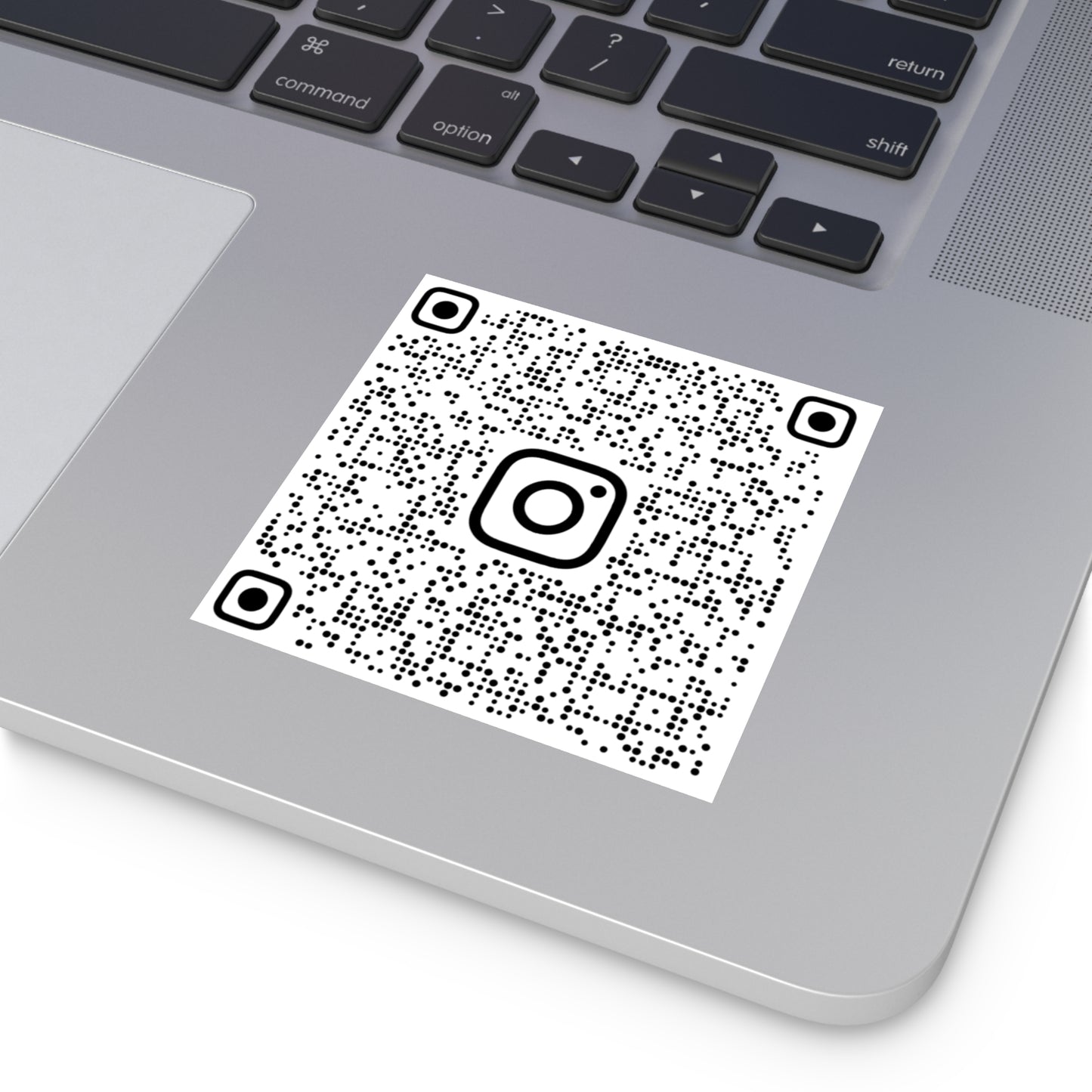 Vinyl Stickers - Code Qr, Let's Connect