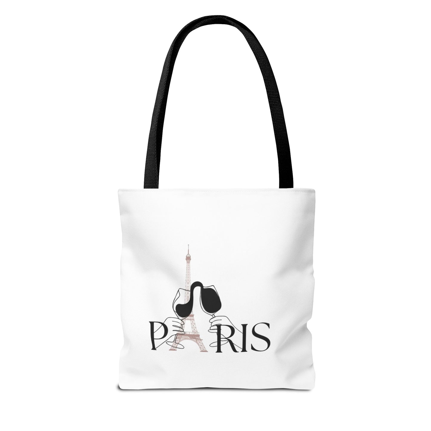 Paris Wine Tote Bag