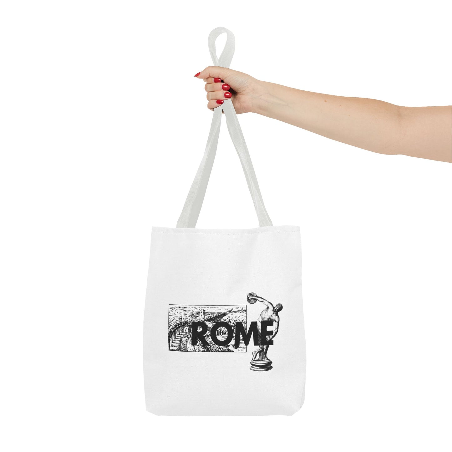 Monochrome Rome Tote Bag