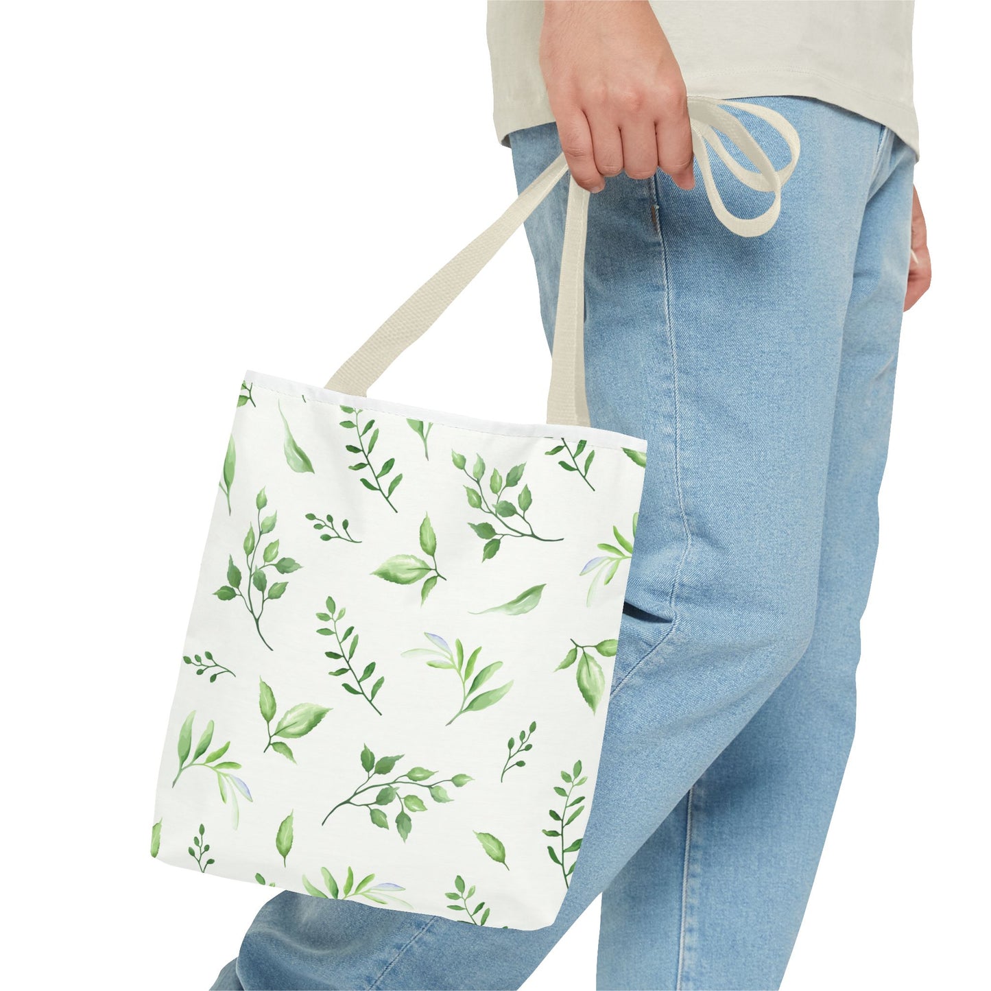 Elegant Floral Tote Bag – Eco-Friendly