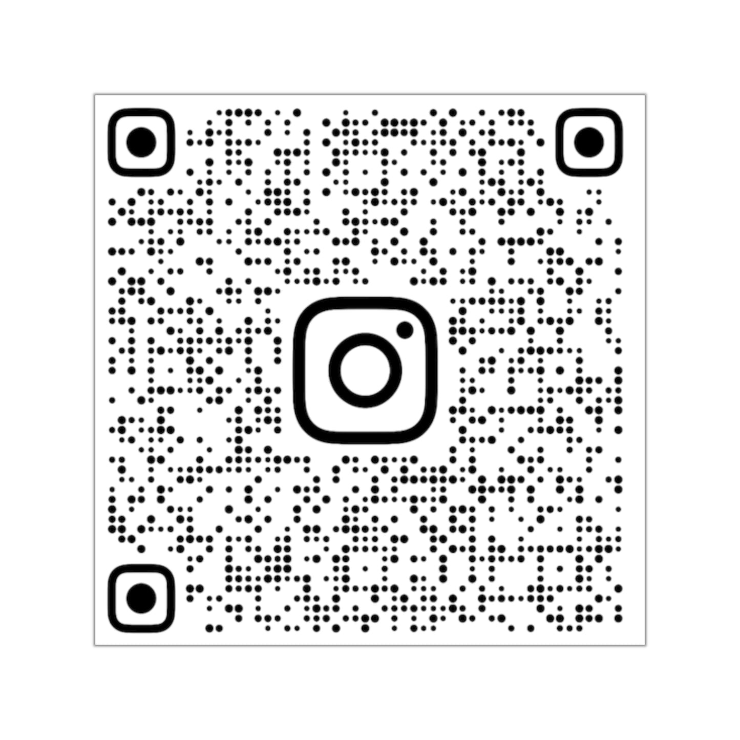 Vinyl Stickers - Code Qr, Let's Connect