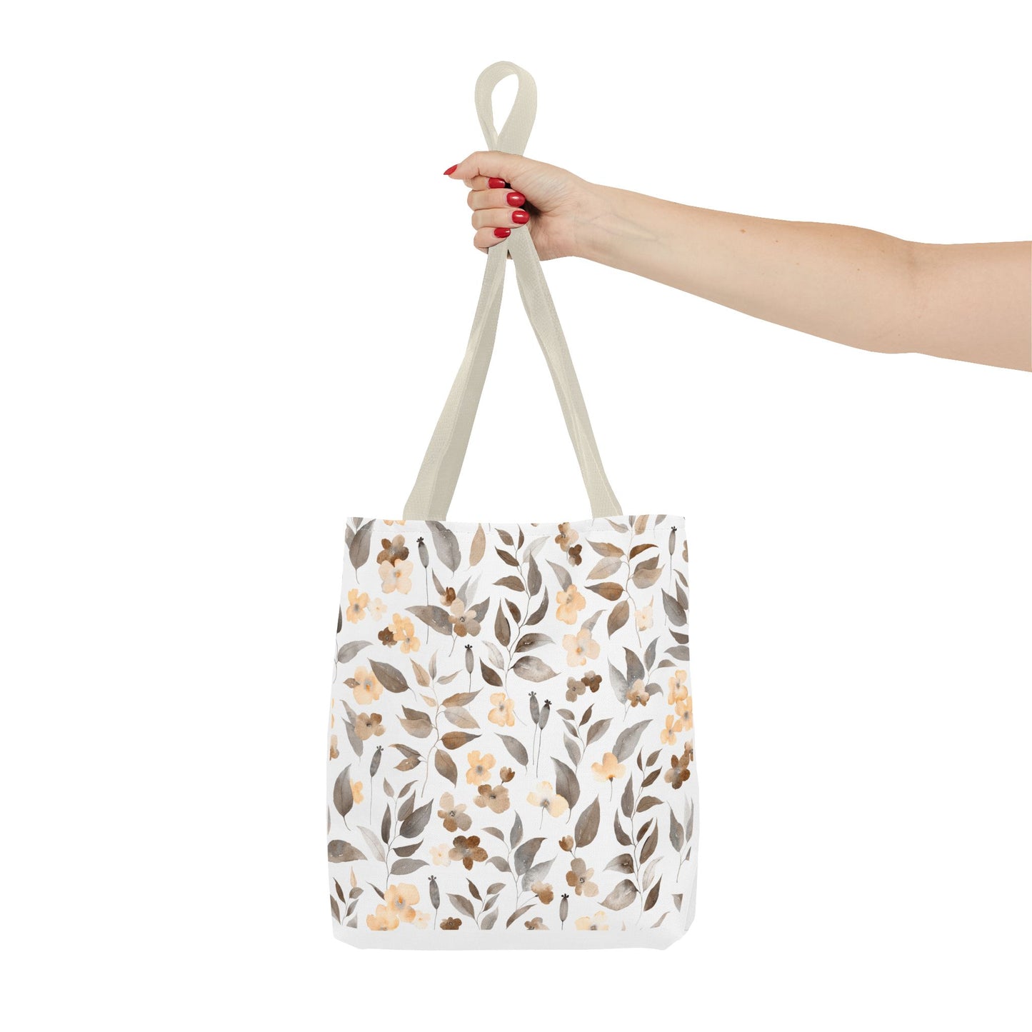 Botanical Floral Tote Bag - Eco-Friendly