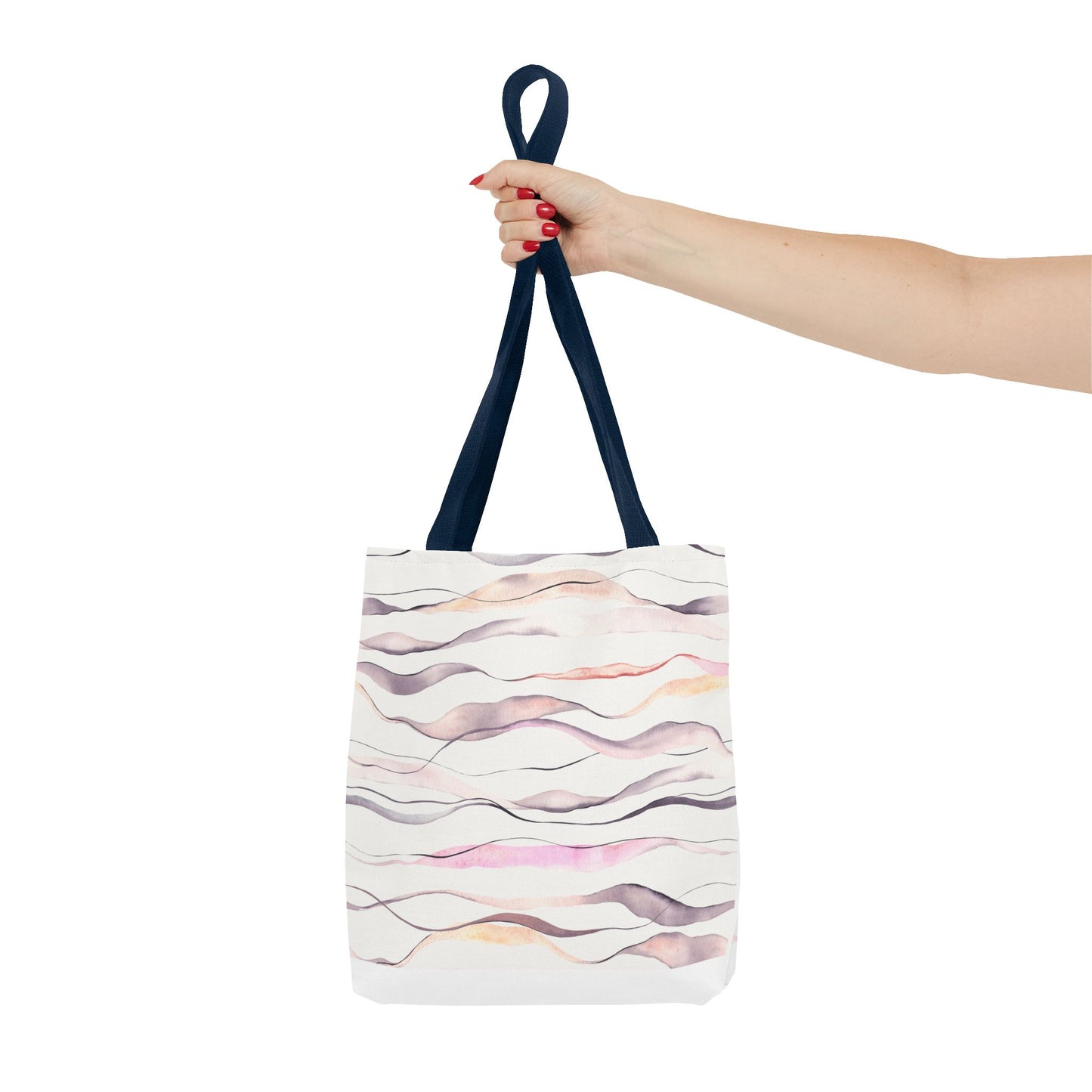 Elegant Abstract Wave Tote Bag