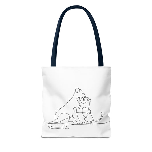 Tote Bag „Lion&Cub”