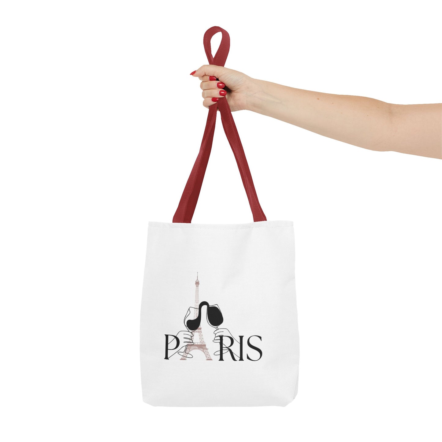 Paris Wine Tote Bag