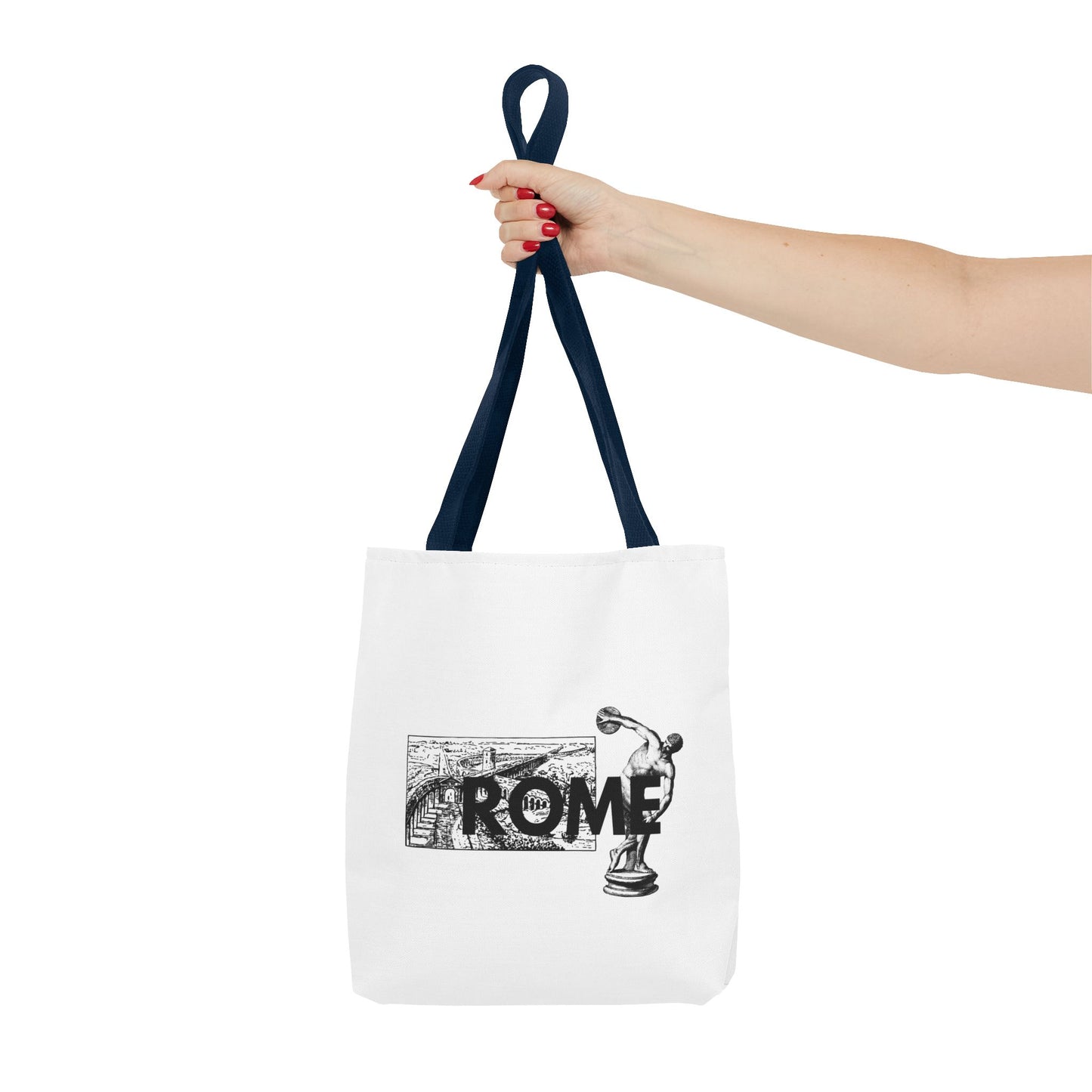 Monochrome Rome Tote Bag