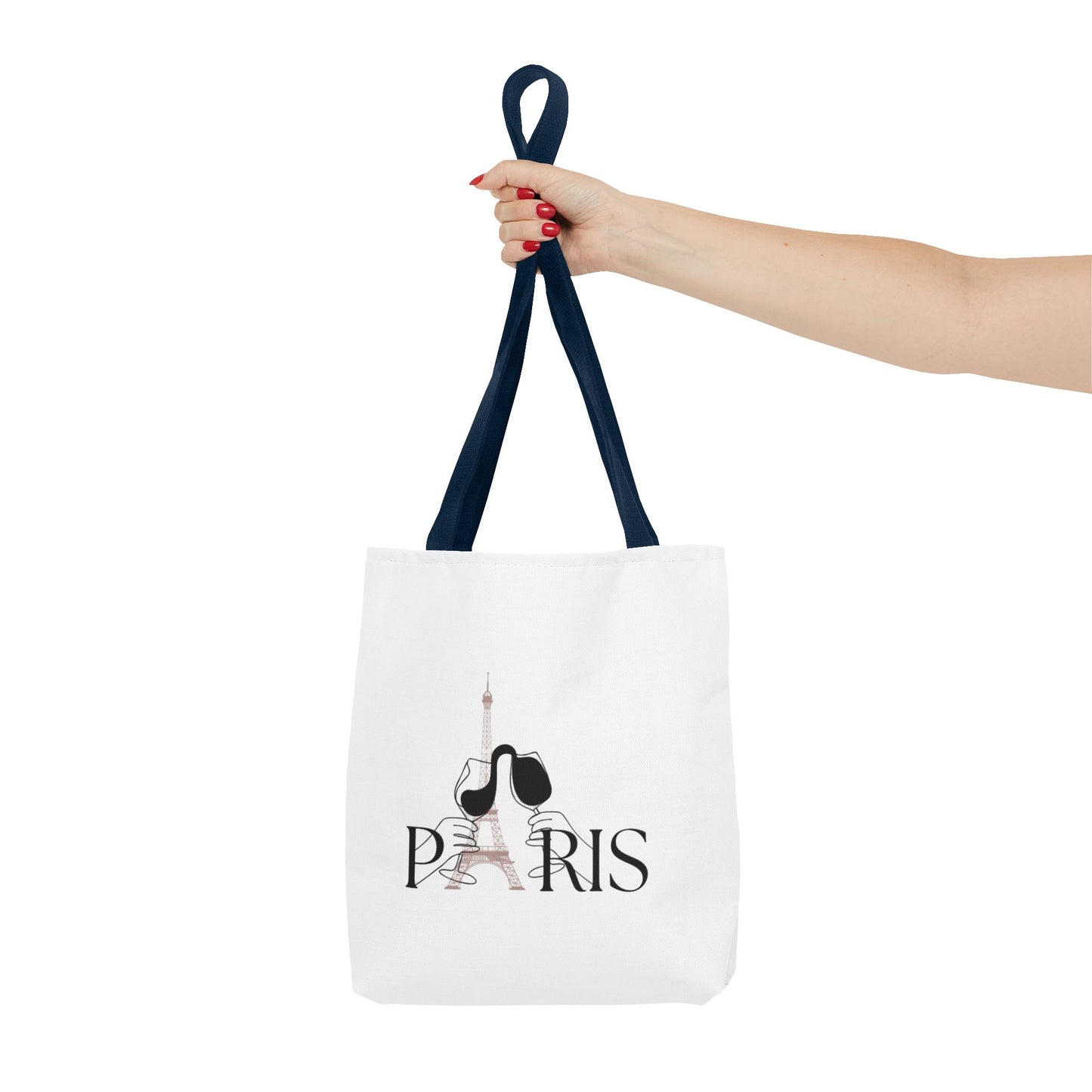 Paris Wine Tote Bag