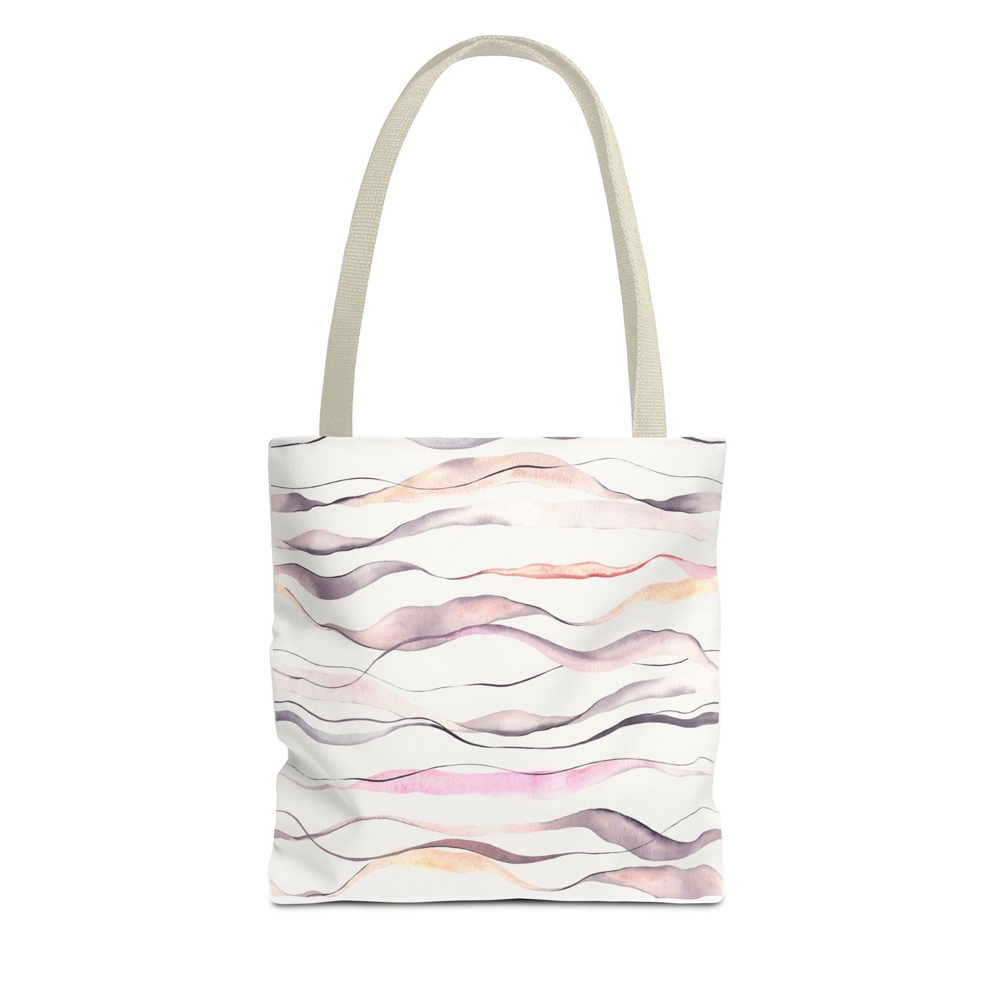 Elegant Abstract Wave Tote Bag