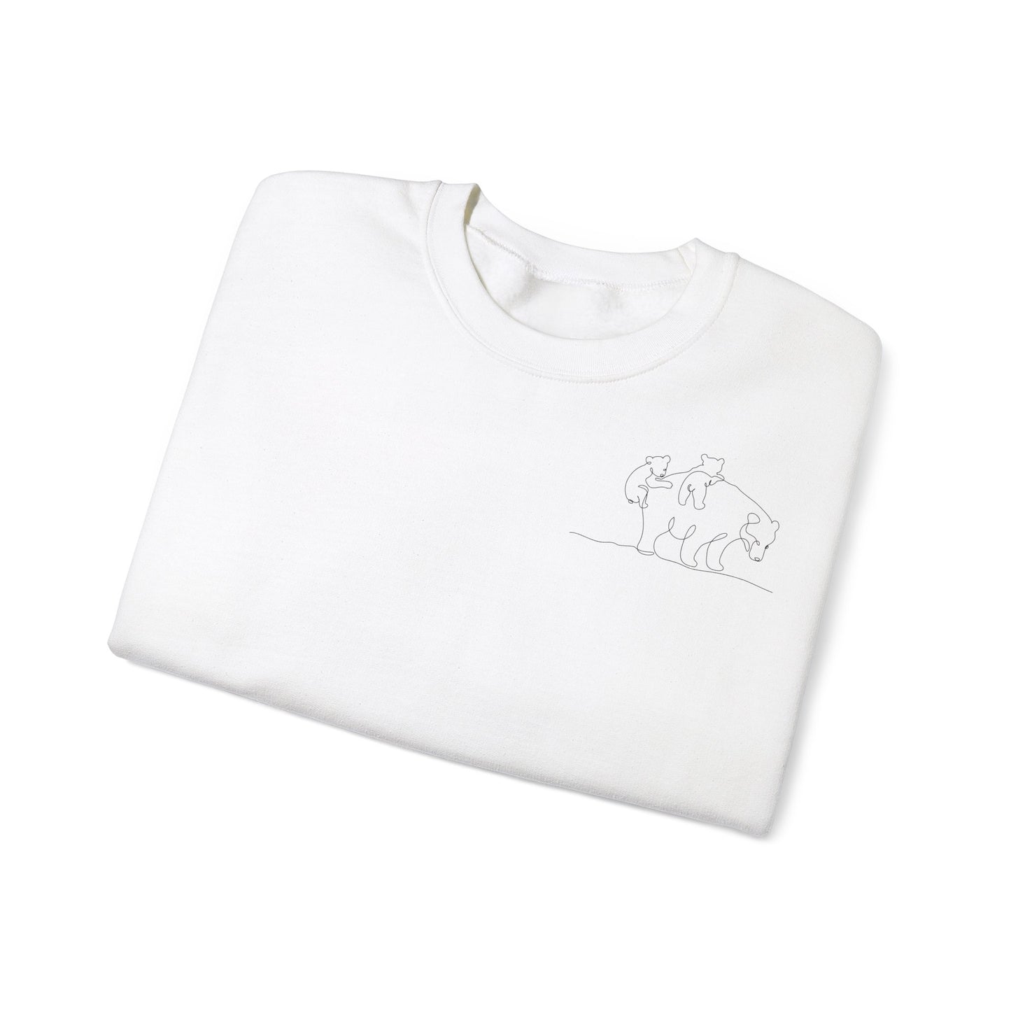 Sweatshirt for Dad „Bear&Cub”