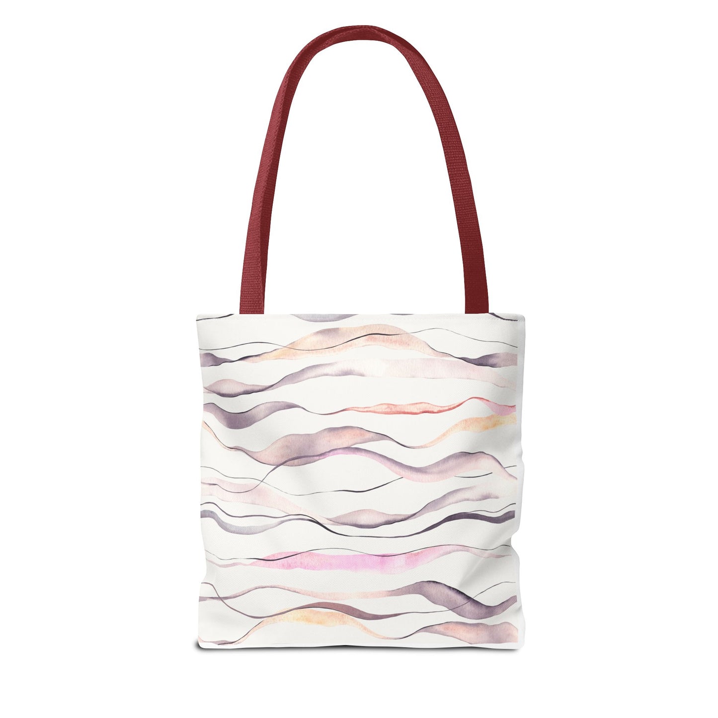 Elegant Abstract Wave Tote Bag