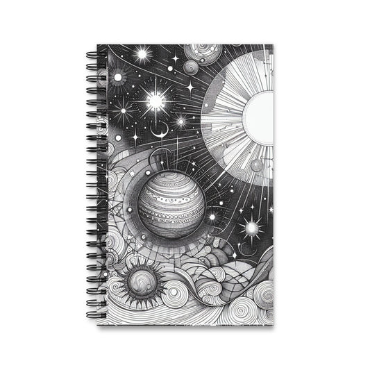 Cosmic Spiral Journal - Celestial Design for Stargazers & Dreamers