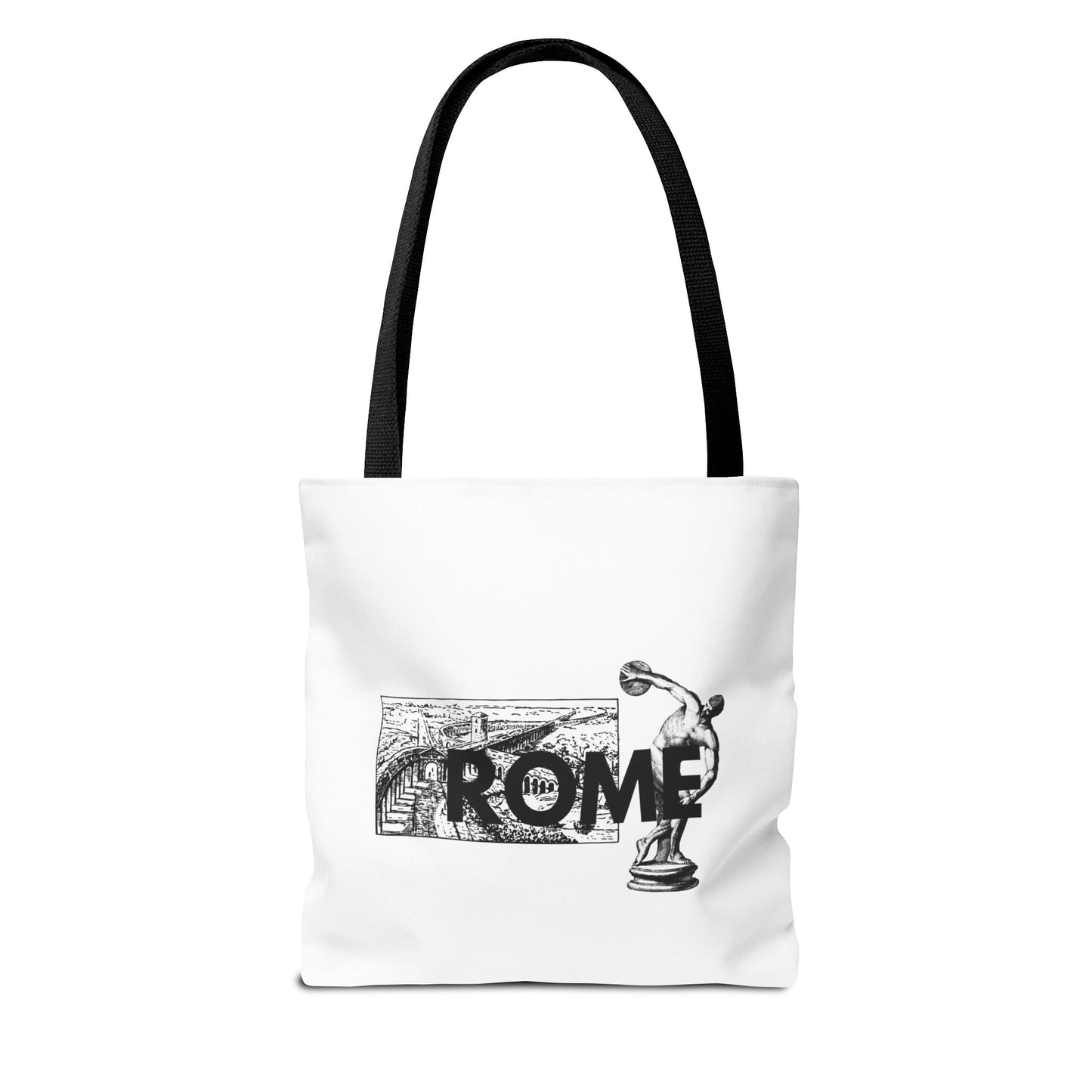 Monochrome Rome Tote Bag