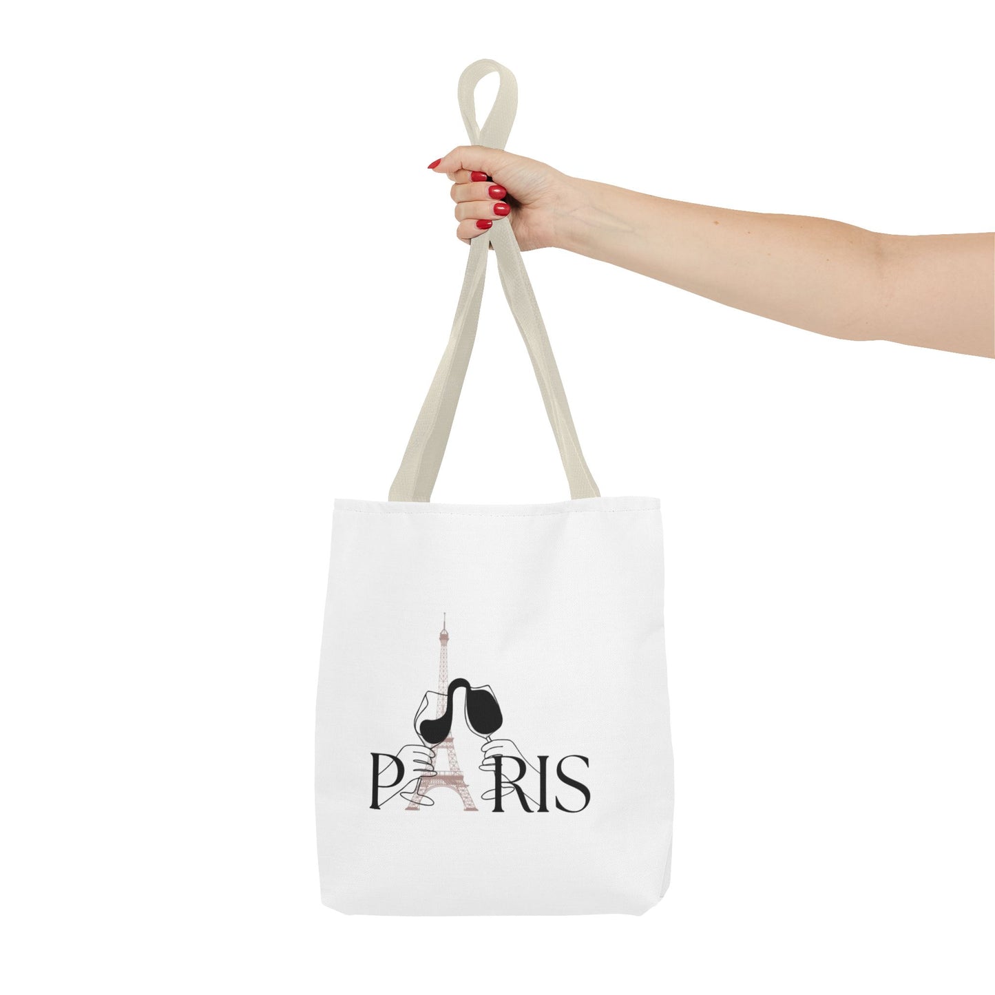 Paris Wine Tote Bag