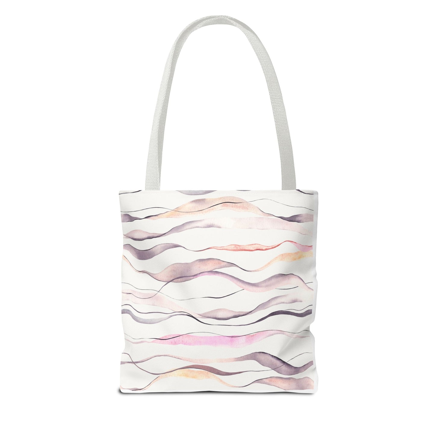 Elegant Abstract Wave Tote Bag