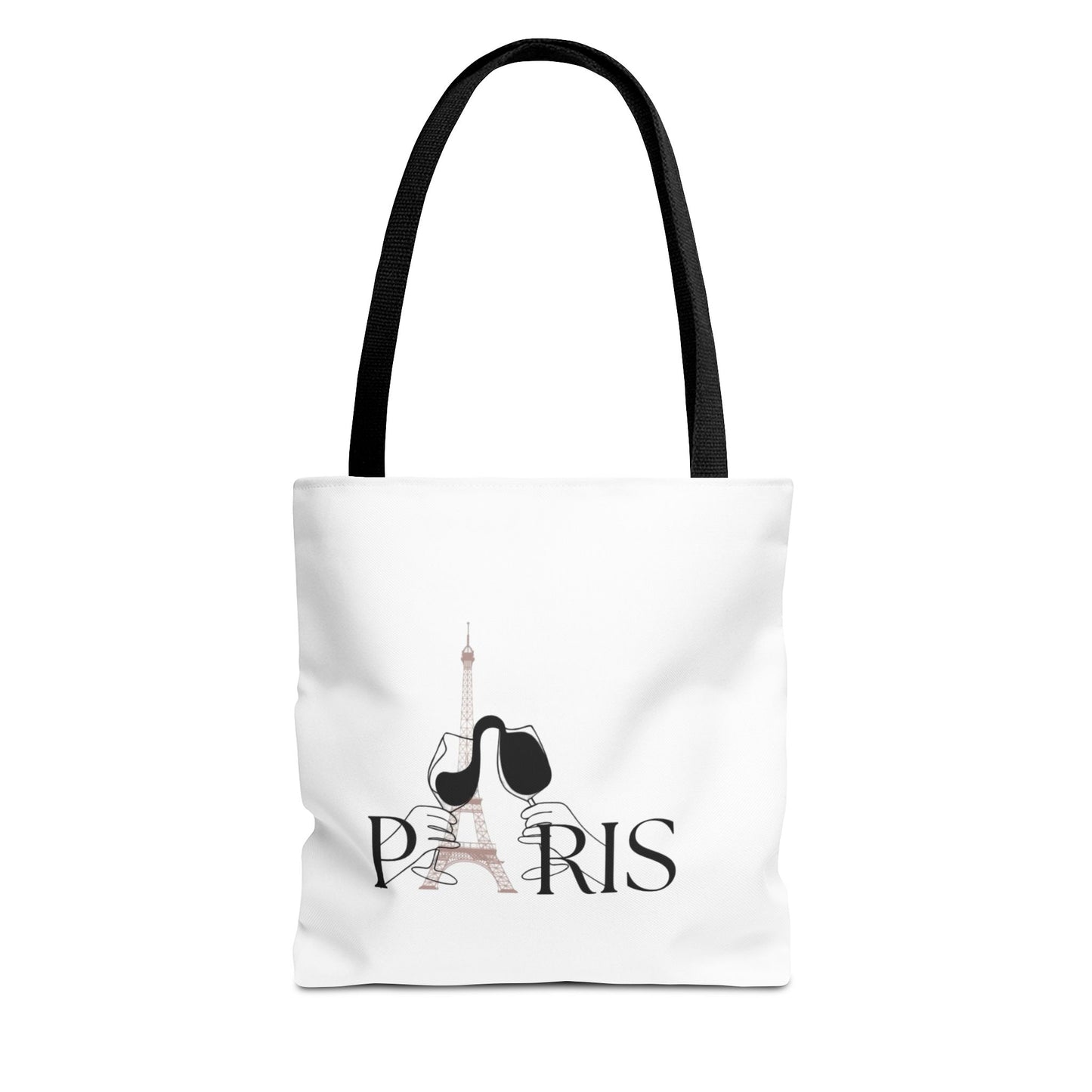 Paris Wine Tote Bag