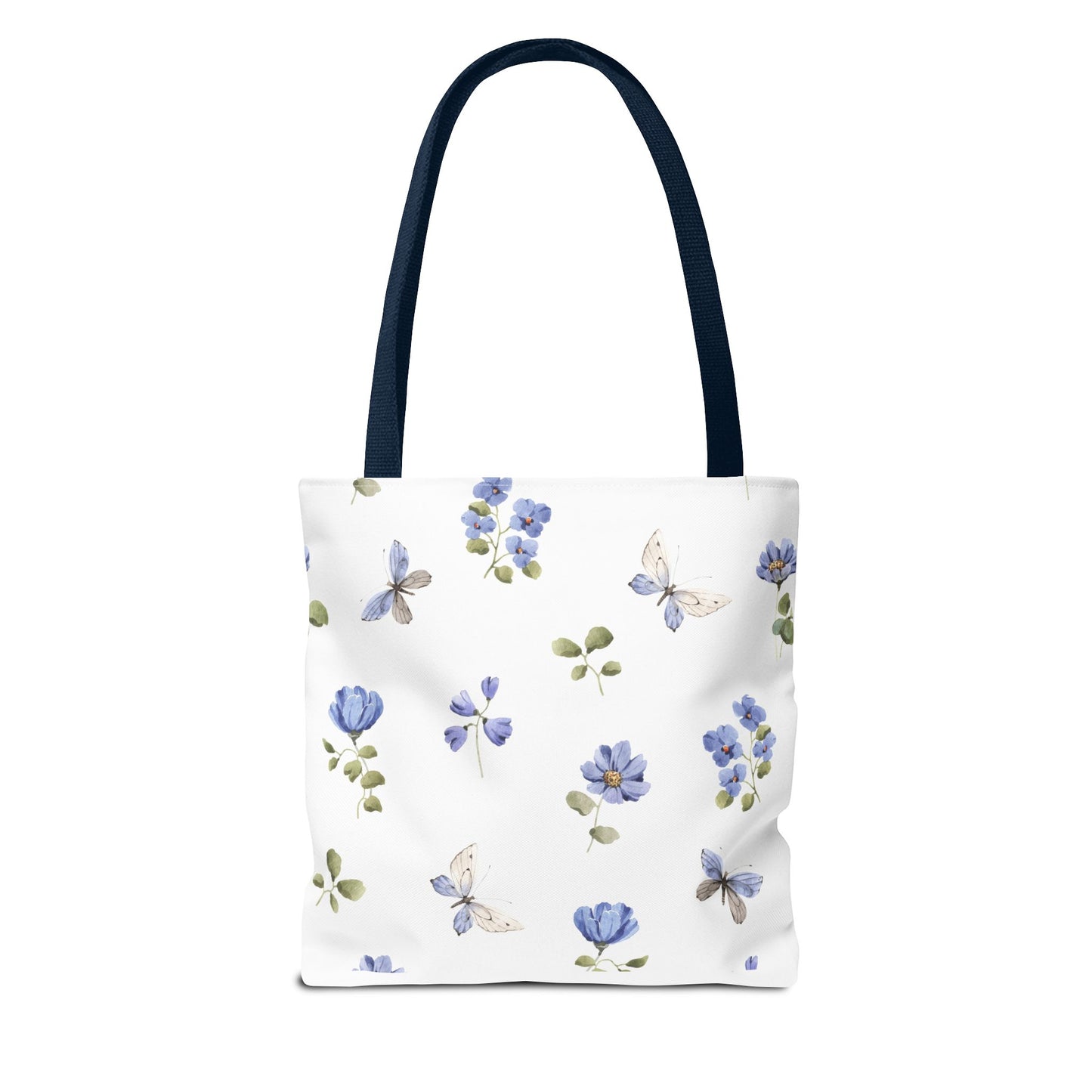 Butterfly and Floral Tote Bag - Eco-Friendly