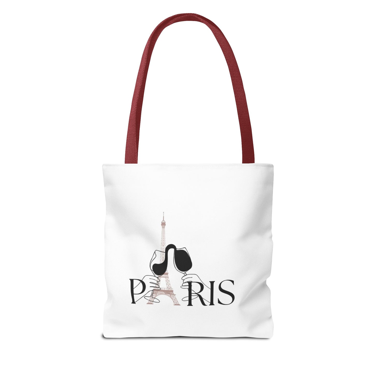 Paris Wine Tote Bag