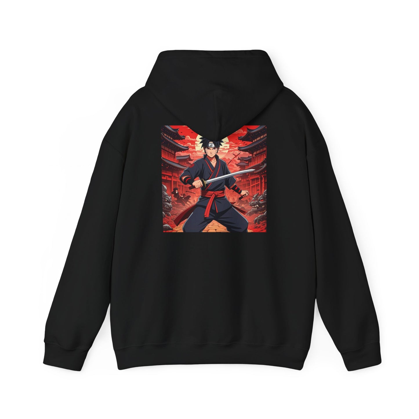 Anime Hooded Sweatshirt - Naruto Design