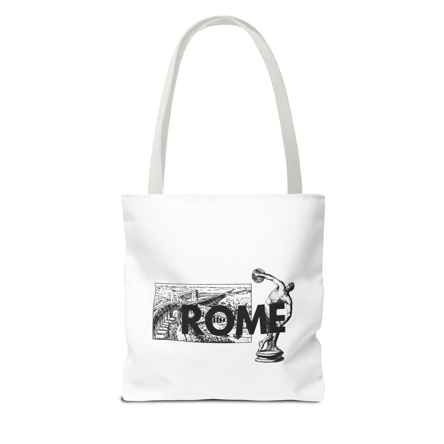 Monochrome Rome Tote Bag