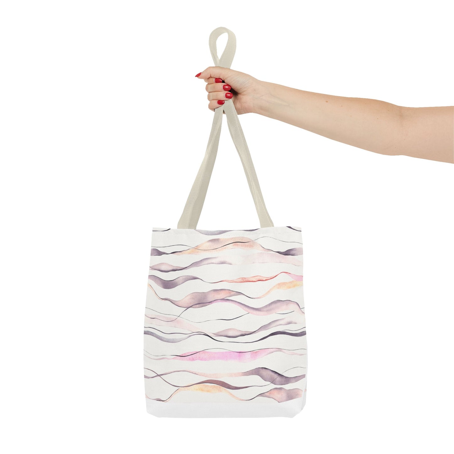 Elegant Abstract Wave Tote Bag