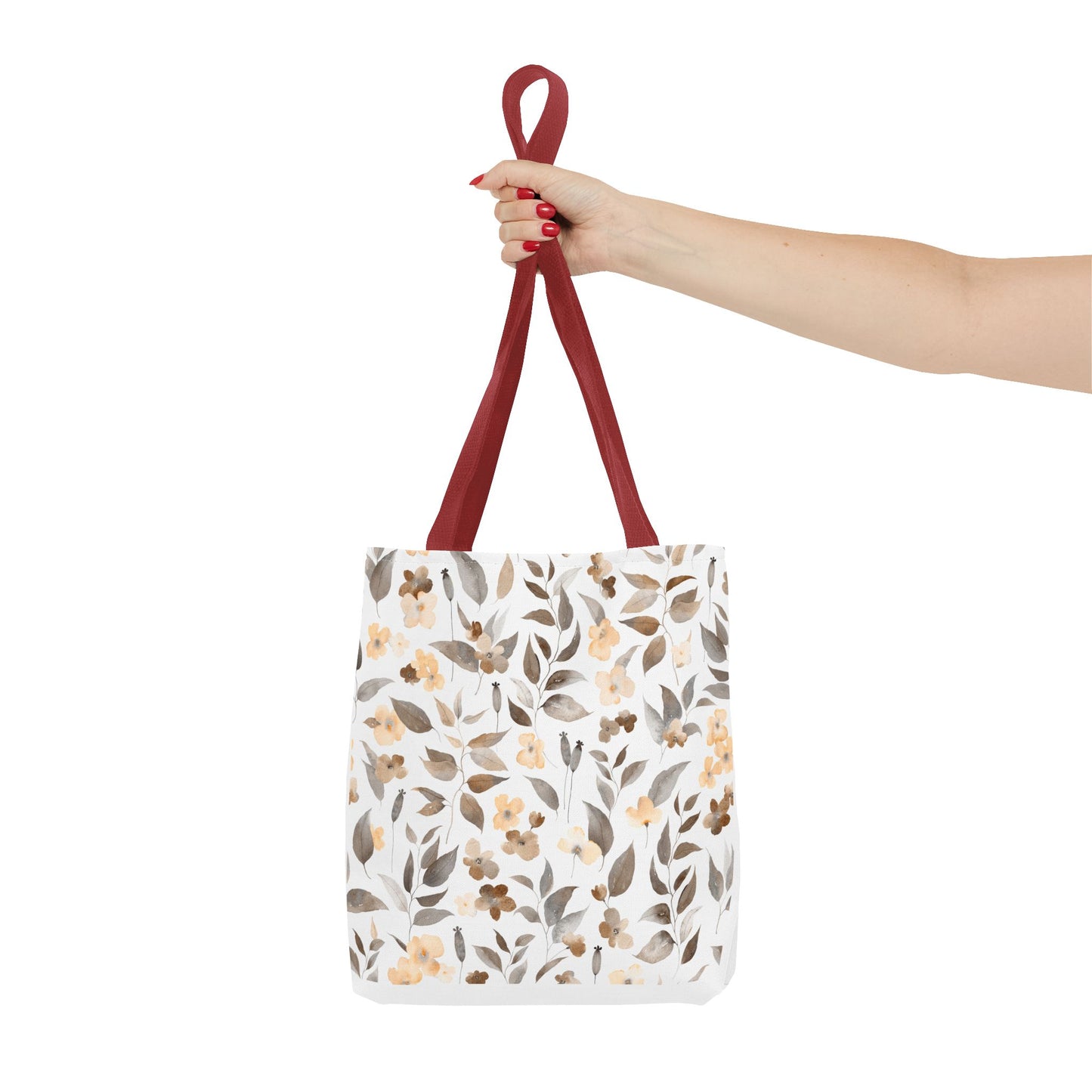 Botanical Floral Tote Bag - Eco-Friendly