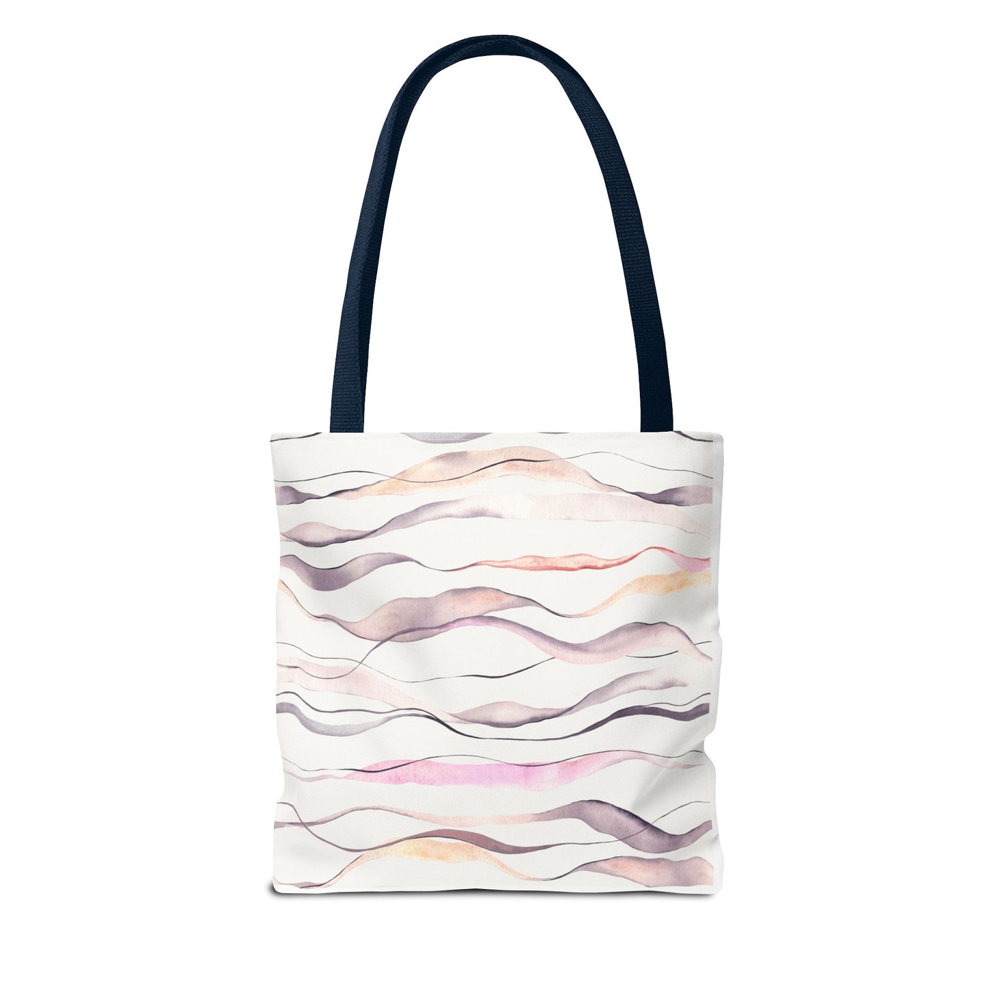 Elegant Abstract Wave Tote Bag