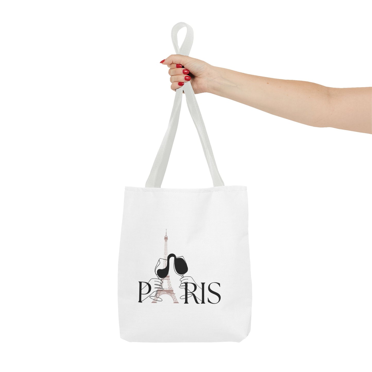 Paris Wine Tote Bag